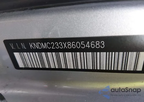 2008 Hyundai Entourage Gls/Limited z USA, uszkodzony, nr VIN KNDMC233X86054683